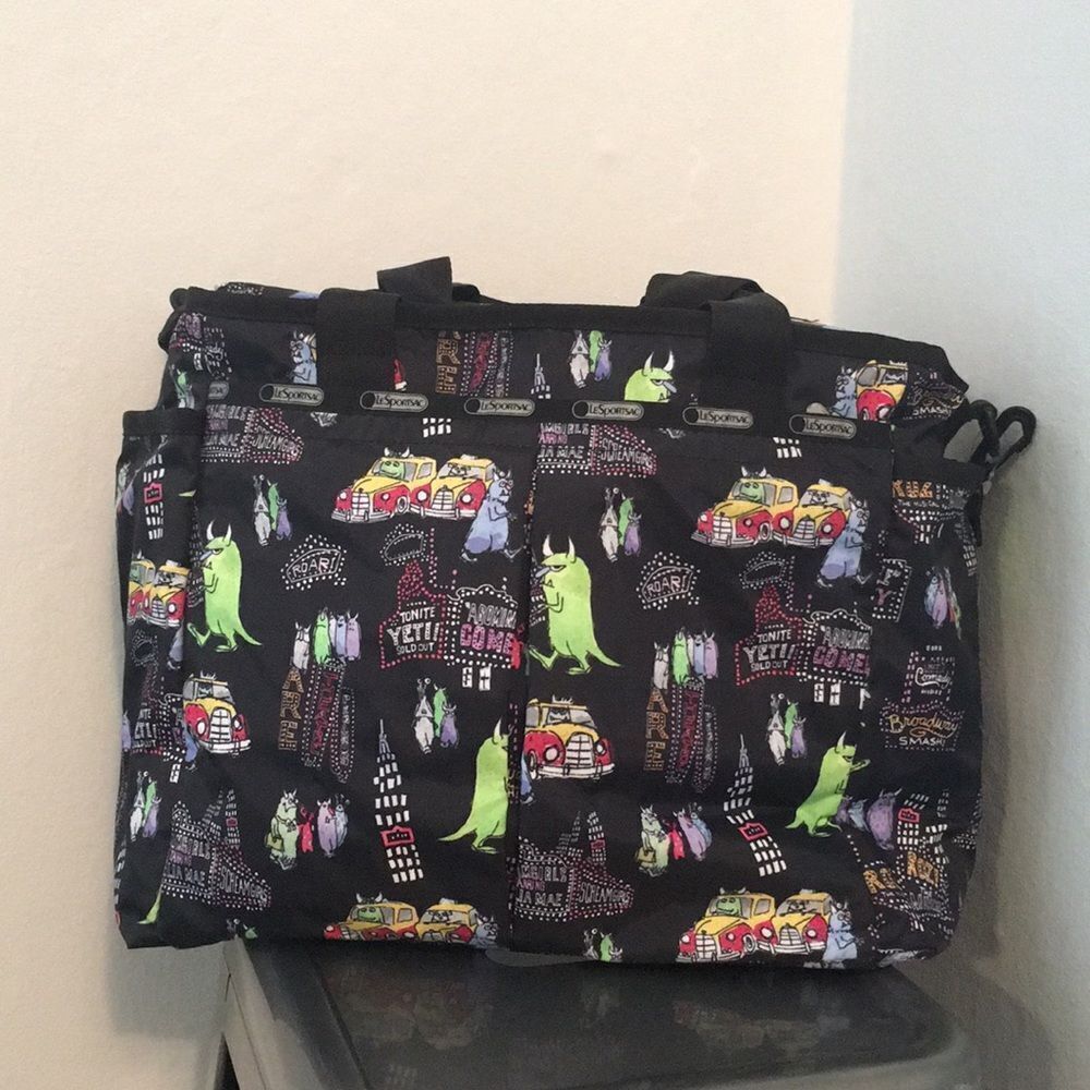 Lesportsac x Pixar Monsters Inc. Ryan‎ Tote Bag